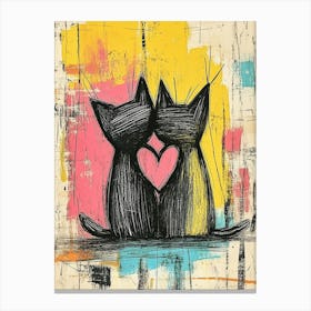 Love Cats 2 Lienzo