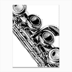 Flute Canvas Print