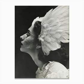 Woman With Wings Canvas Print