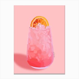 Pink Drink Canvas Print