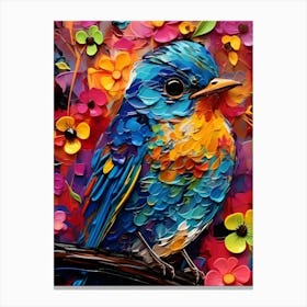 Colorful Bird Canvas Print