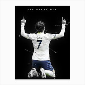 Son Heung Min 2 Canvas Print