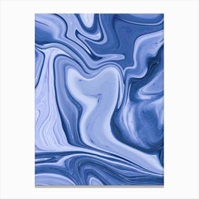 Abstract Blue Background Canvas Print