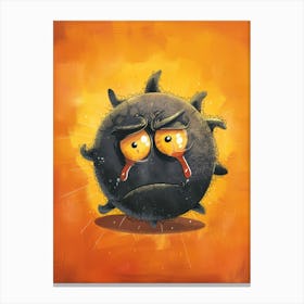 Sadness in cell 1615 Canvas Print