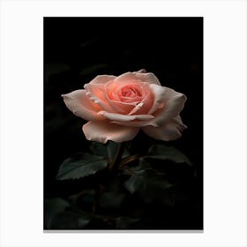 Pink Rose 40 Canvas Print