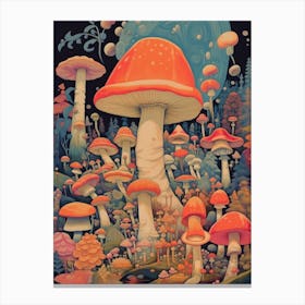 Mushroom Fantasy 1 Canvas Print