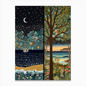 William Morris Tahiti Canvas Print