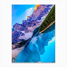 Reflections In The Lake Canvas Print