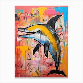 Dolphin 23 Canvas Print