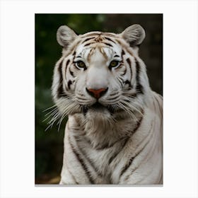 White Tiger 6 Canvas Print