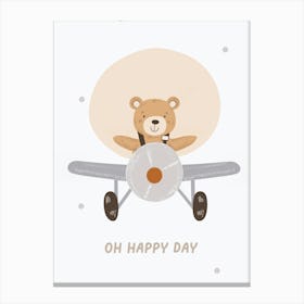 Oh Happy Day 1 Canvas Print