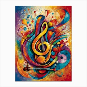 Music Note Canvas Print