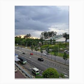 View From A Window Canvas Print