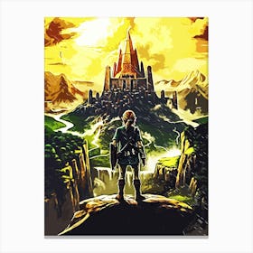 Legend Of Zelda Breath Of The Wild 3 Canvas Print