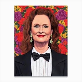 Melissa Leo Illustration Movies Canvas Print