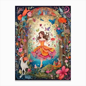 Fairytale Forest 3 Canvas Print