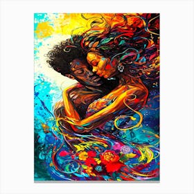 Embrace - Loved And Beloved Canvas Print