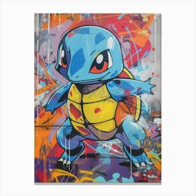 Pokemon Squirtle Canvas Print