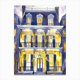 New Orleans House Canvas Print