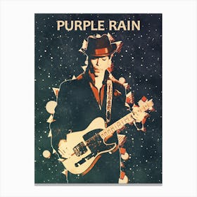 Prince Purple Rain Canvas Print