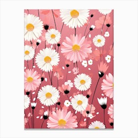 Daisy Flowers 1 Canvas Print