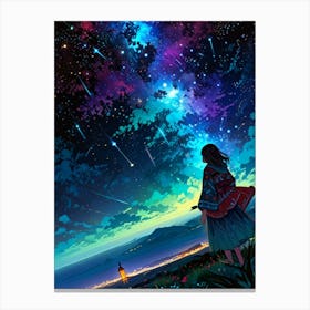 Starry Night 151 Canvas Print