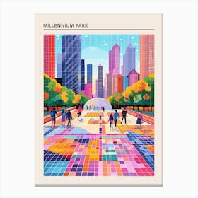 Millennium Park Chicago 2 Canvas Print