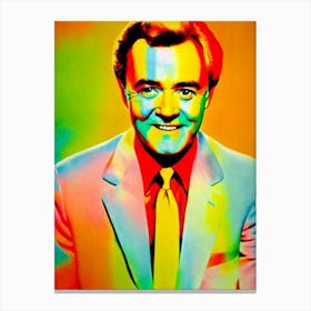 Jack Lemmon Colourful Pop Movies Art Movies Canvas Print