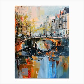 Amsterdam Bridge 4 Canvas Print