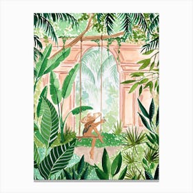 Jungle Swing Canvas Print