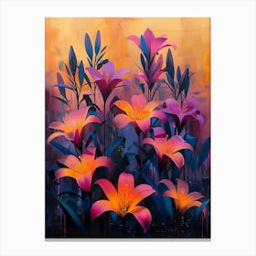 Lilies 2 Canvas Print