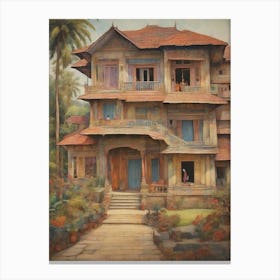 Indian House Canvas Print