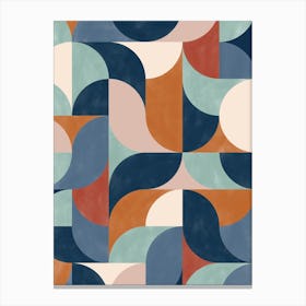 Abstract Geometric Pattern No.1 Canvas Print