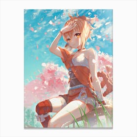 Yoimiya Genshin Impact Canvas Print