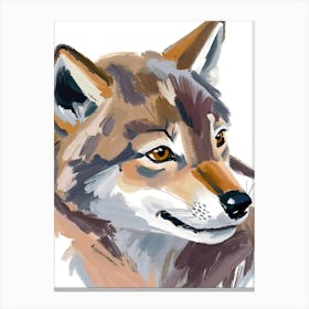 Kleiner Wolf Canvas Print