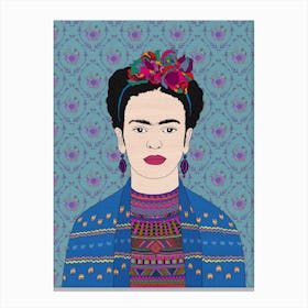 Frida Kahlo I in Canvas Print