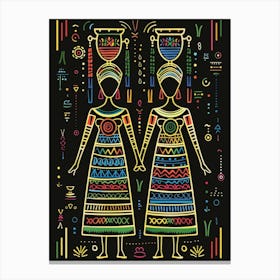 Egyptian Women Canvas Print