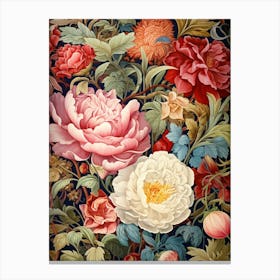 Peonies 1 Canvas Print