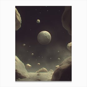 Moonscape Canvas Print