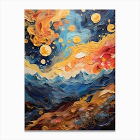 Starry Night 96 Canvas Print