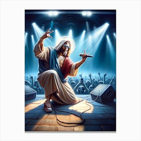 Jesus Hip Hop Canvas Print