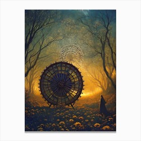 Wheel Of Time Canvas Print