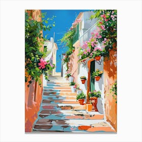 Greece Painting 12 Canvas Print