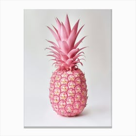 Pink Pineapple 10 Canvas Print