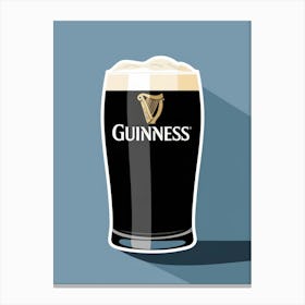 Guinness Pint 11 Canvas Print