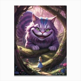 Cheshire Cat Canvas Print