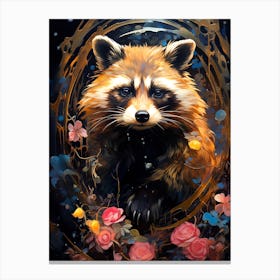 Raccoon 2 Canvas Print