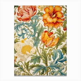 Floral Wallpaper 105 Canvas Print