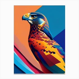 Falcon Pop Matisse 2 Bird Canvas Print