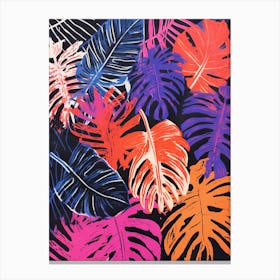 Tropical Leaves 9 Canvas Print